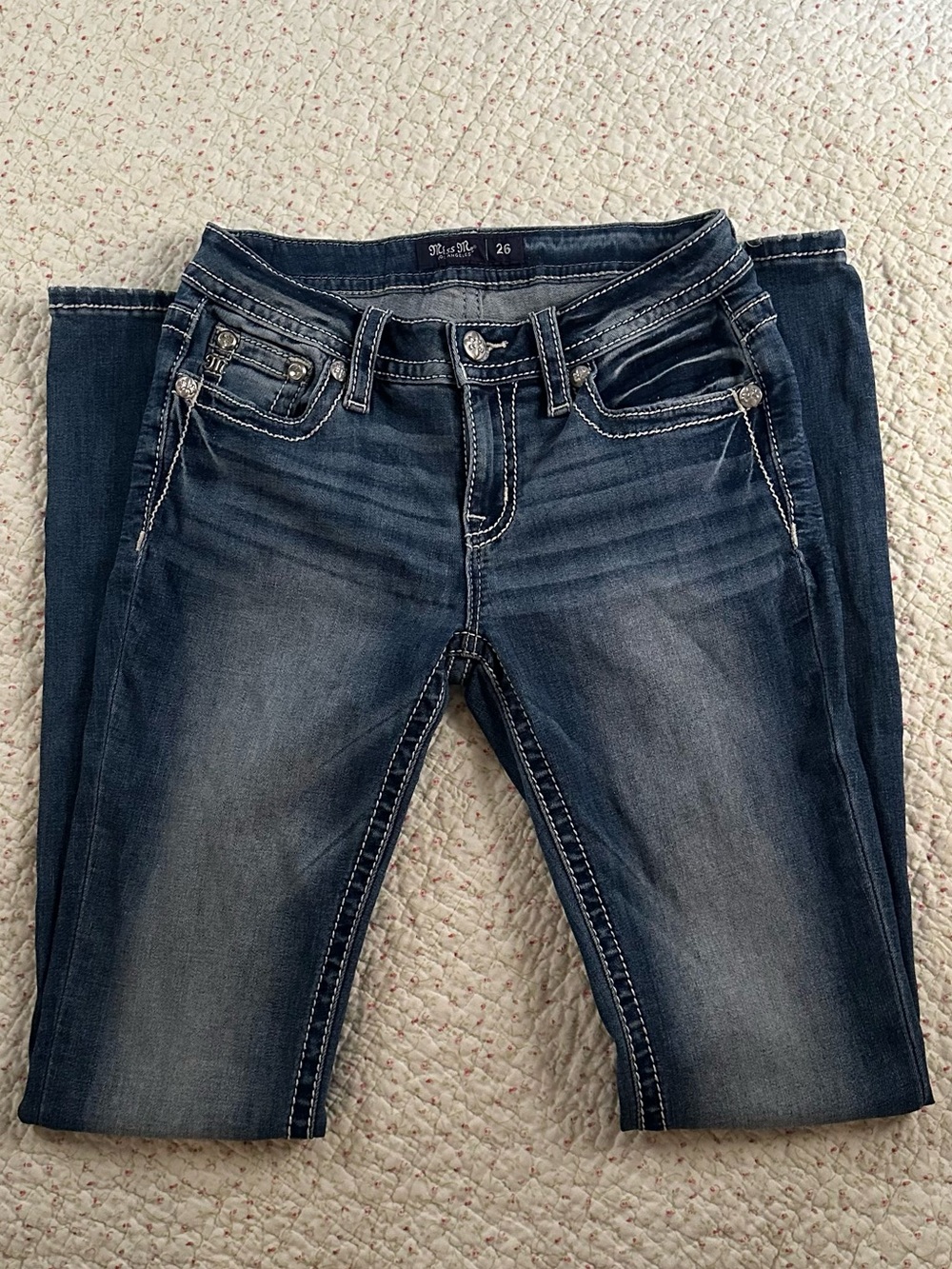 Miss Me Boot Cut Jeans - Picture 3 of 7